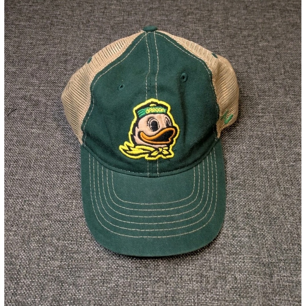 Zephyr Oregon University Ducks Embroidered Logo Adjustable Promo Mesh Hat Cap